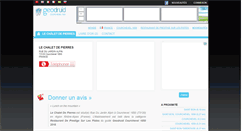 Desktop Screenshot of lechaletdepierres.geodruid.com